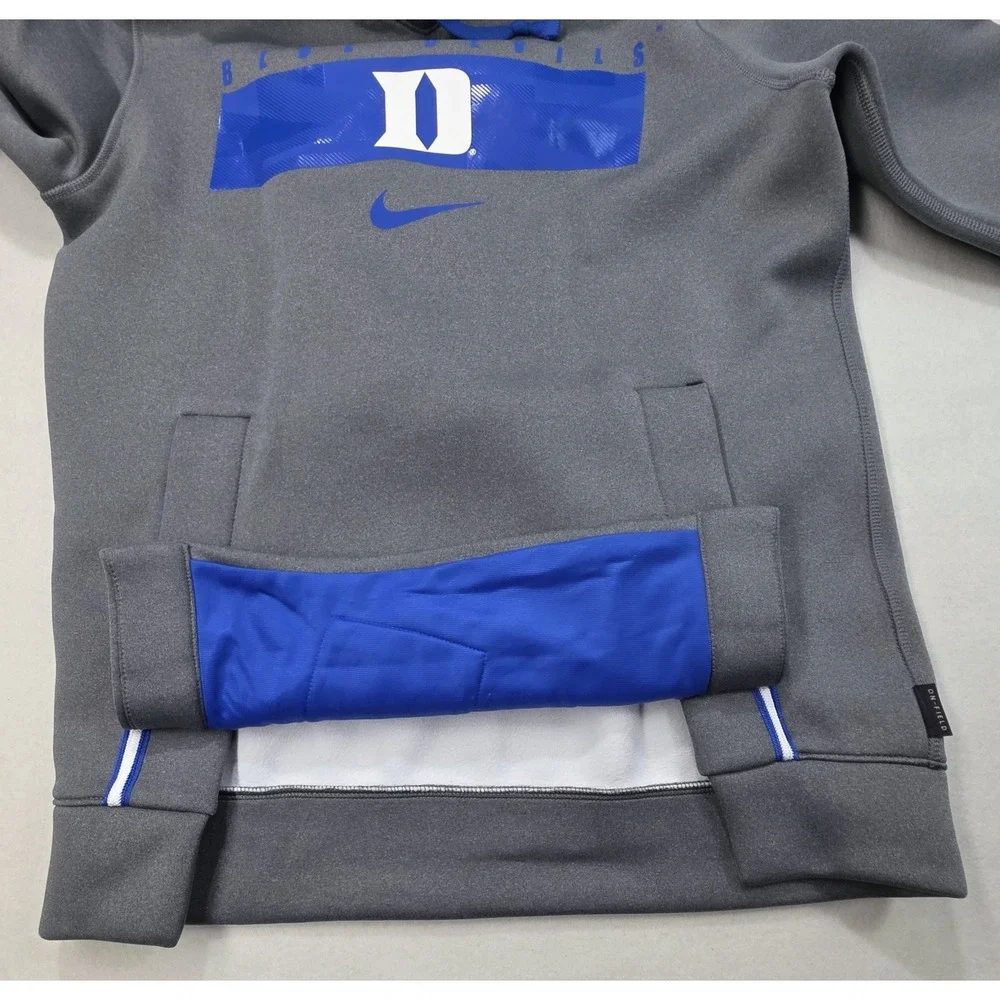 Duke University Nike Hoodie Mens S Basketball Pullover Sweatshirt LIMITED USE‎